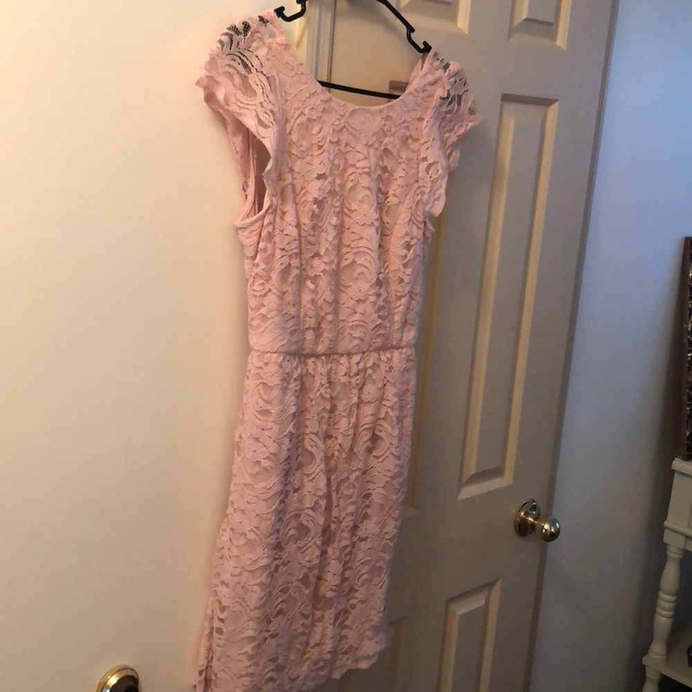BCBG backless dress